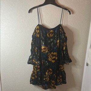 Forever 21 Floral Off-Shoulder Dress